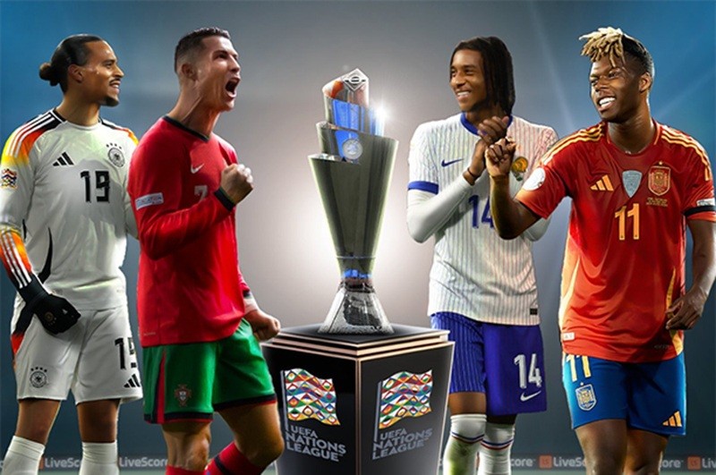 Những đội bóng hàng đầu giải đấu Nations League